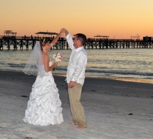 Redington Shores beach wedding in Florida
