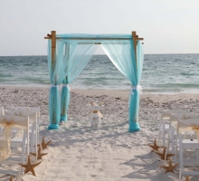 Aqua Florida Beach Wedding