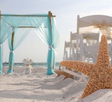 Aqua Florida Beach Wedding