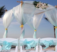 Aqua Florida Beach Wedding