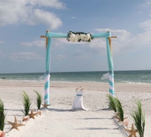 Aqua Florida Beach Wedding
