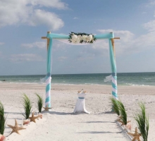 Aqua Florida Beach Wedding