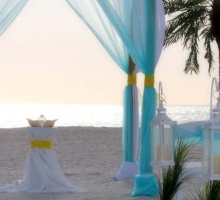 Aqua Florida Beach Wedding