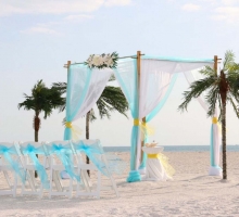 Aqua Florida Beach Wedding