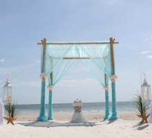 Aqua Florida Beach Wedding