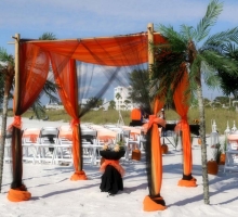 Themed Florida beach weddings