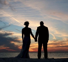 Rustic Florida beach wedding