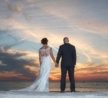 Rustic Florida beach wedding