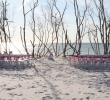 Rustic Florida beach wedding