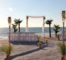 Themed Florida beach weddings - shades of yellow Themed Florida beach weddings - shades of yellow