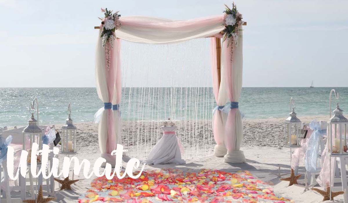 Florida beach wedding packages - Ultimate