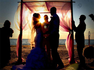 Redington Shores beach wedding