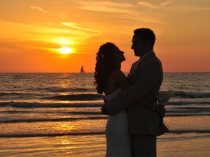 Florida Beach Wedding Vow Renewal