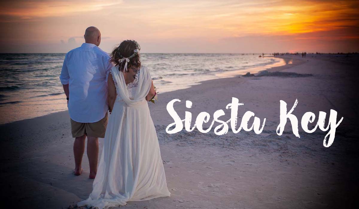 Siesta Key beach weddings by Suncoast Weddings
