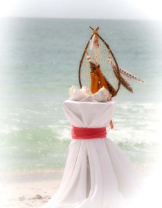 Florida beach wedding ceremony