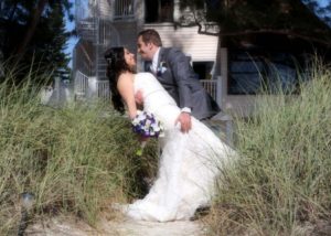 Sunset Beach house wedding