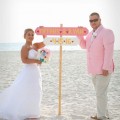 Clearwater beach wedding day