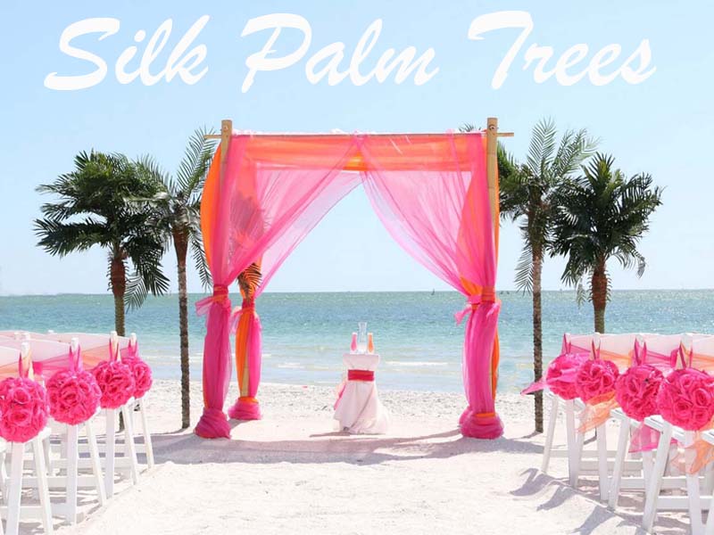 Florida beach wedding decor