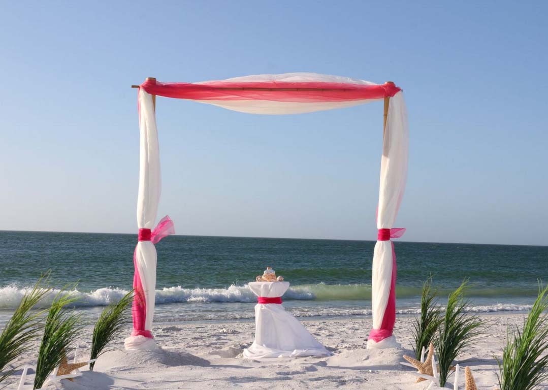 Florida wedding themes Florida Beach Wedding Arches