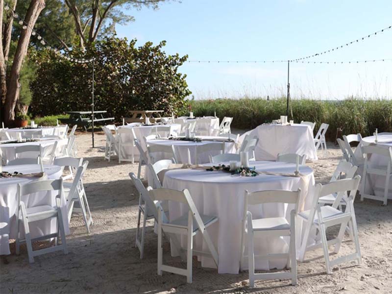 Sunset Beach House reception packages