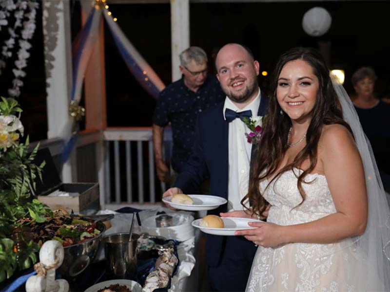 Sunset Beach Pavilion reception packages