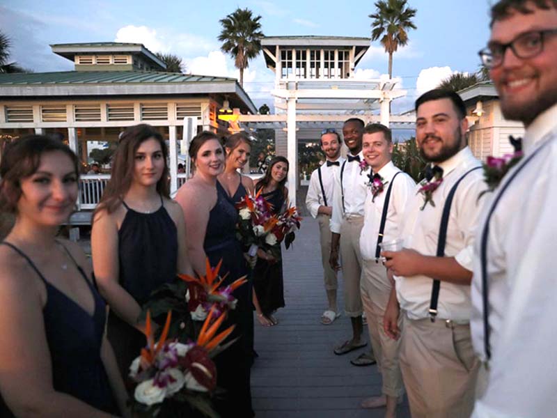 Sunset Beach Pavilion reception packages