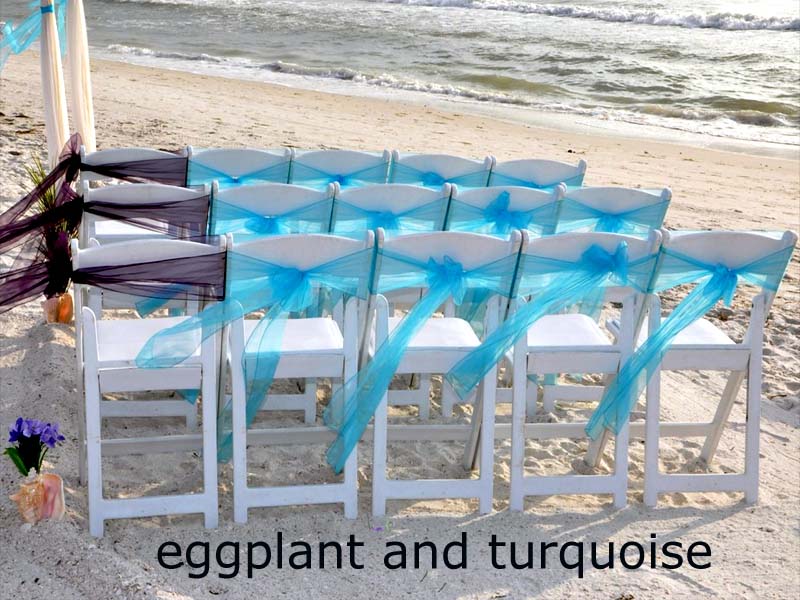 Florida beach wedding themes and colors