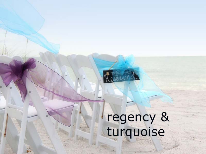 Florida beach wedding themes and colors