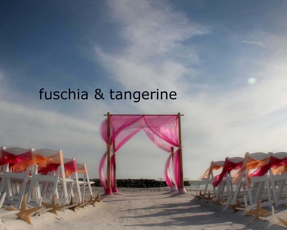 Florida beach wedding themes and colors