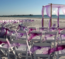 Redington Shores beach wedding in Florida Redington Shores beach wedding in Florida