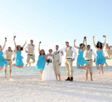 Affordable Florida beach wedding themes - a symphony in blue presented by Suncoast Weddings Affordable Florida beach wedding themes - a symphony in blue presented by Suncoast Weddings