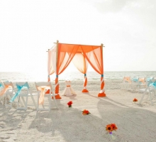 tangerine and blue tangerine and blue