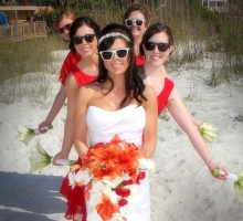 Florida beach wedding themes - Suncoast Weddings 'tangerine dream' Florida beach wedding themes - Suncoast Weddings 'tangerine dream'